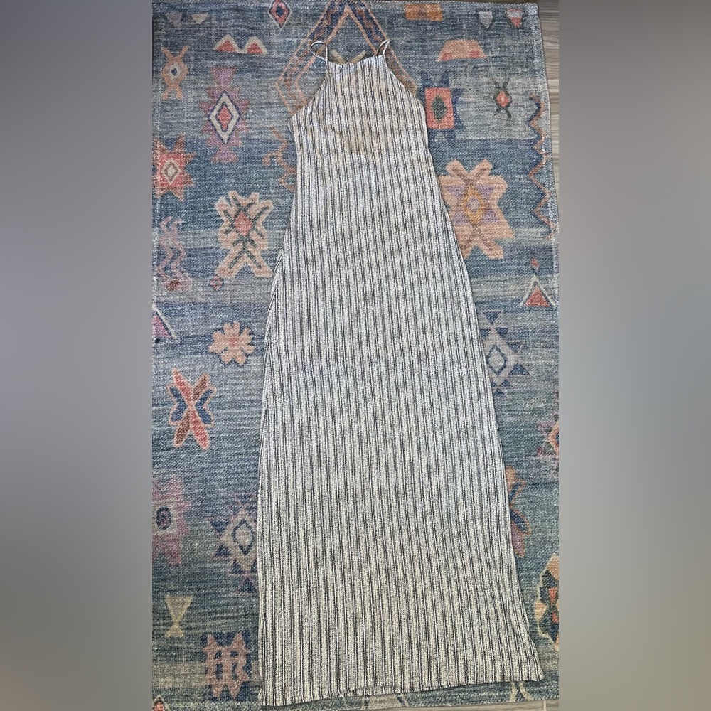 Tart- Patterned Black and White Maxi Dress